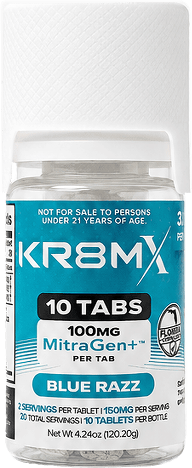 KR8MX Blue Razz Tablets